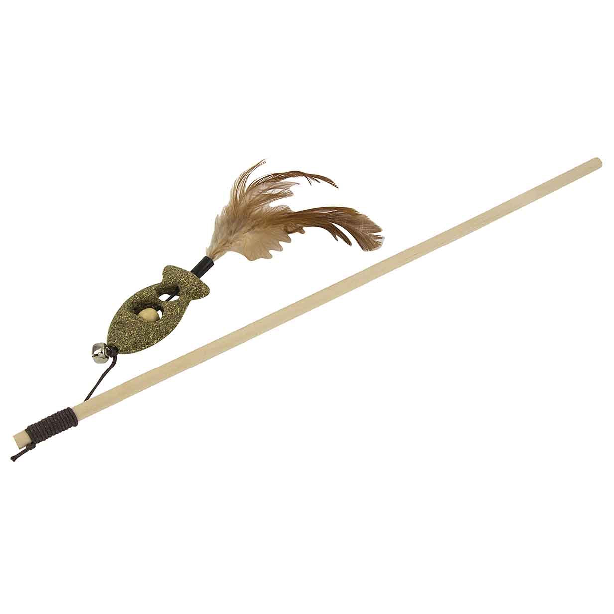CANNA DA PESCA CON PESCIOLINO IN CATNIP - ZOOV