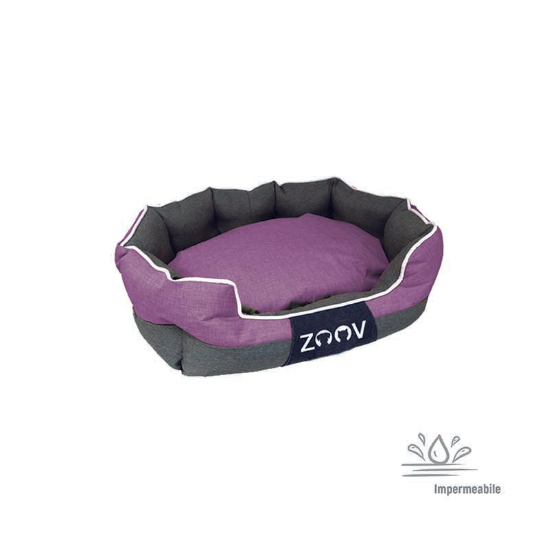 CUCCETTA IMPERMEABILE OVALE 90X70X25 - ZOOV