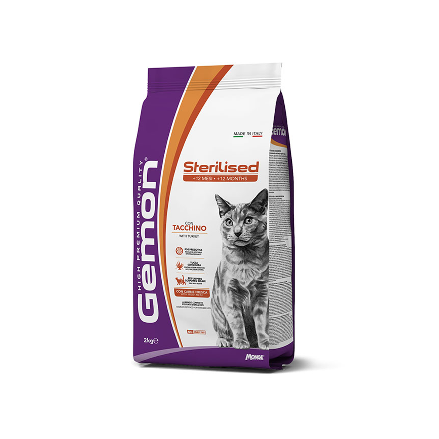 Gemon Sterilised con Tacchino 7 KG