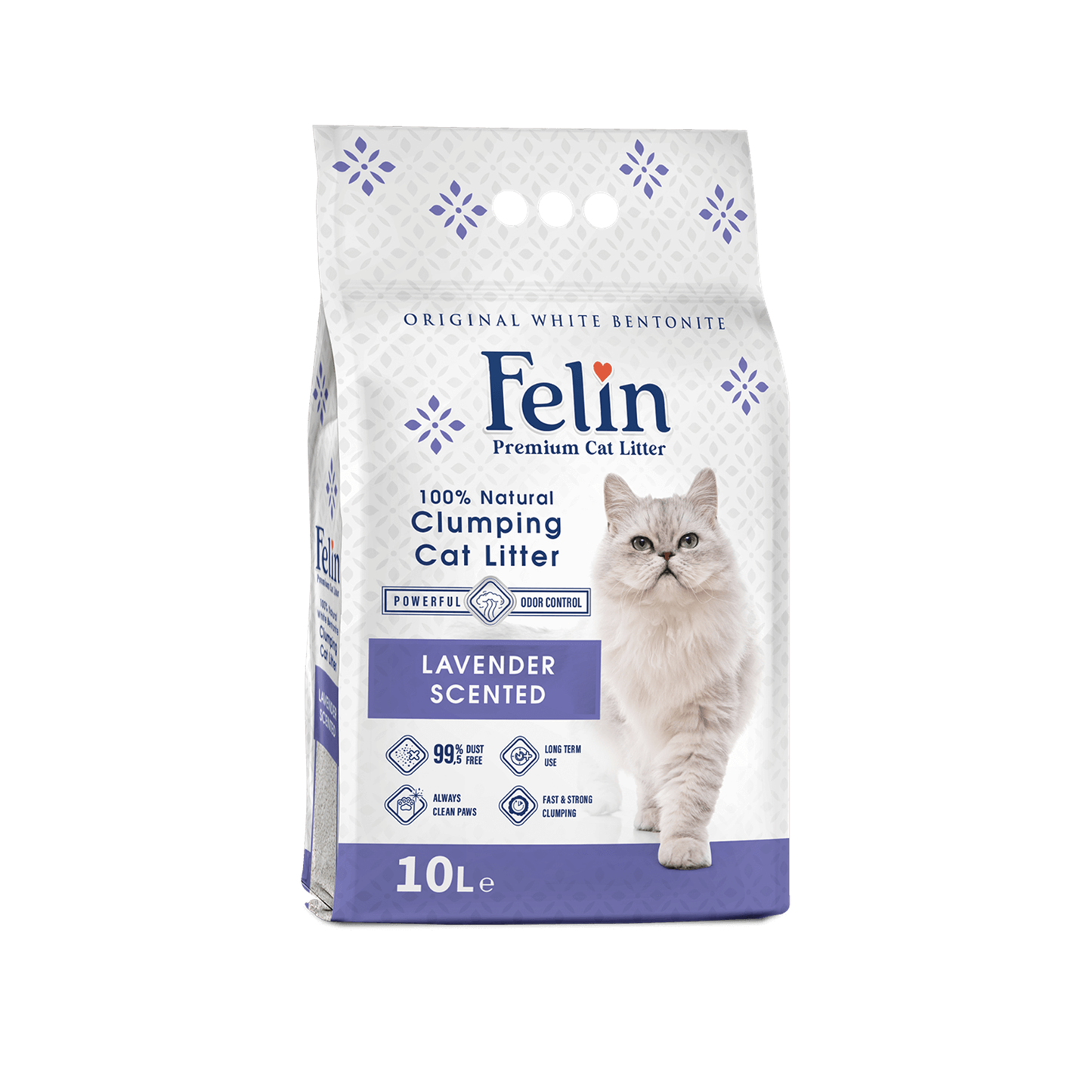 Lettiera In Bentonite 10 LT Lavanda