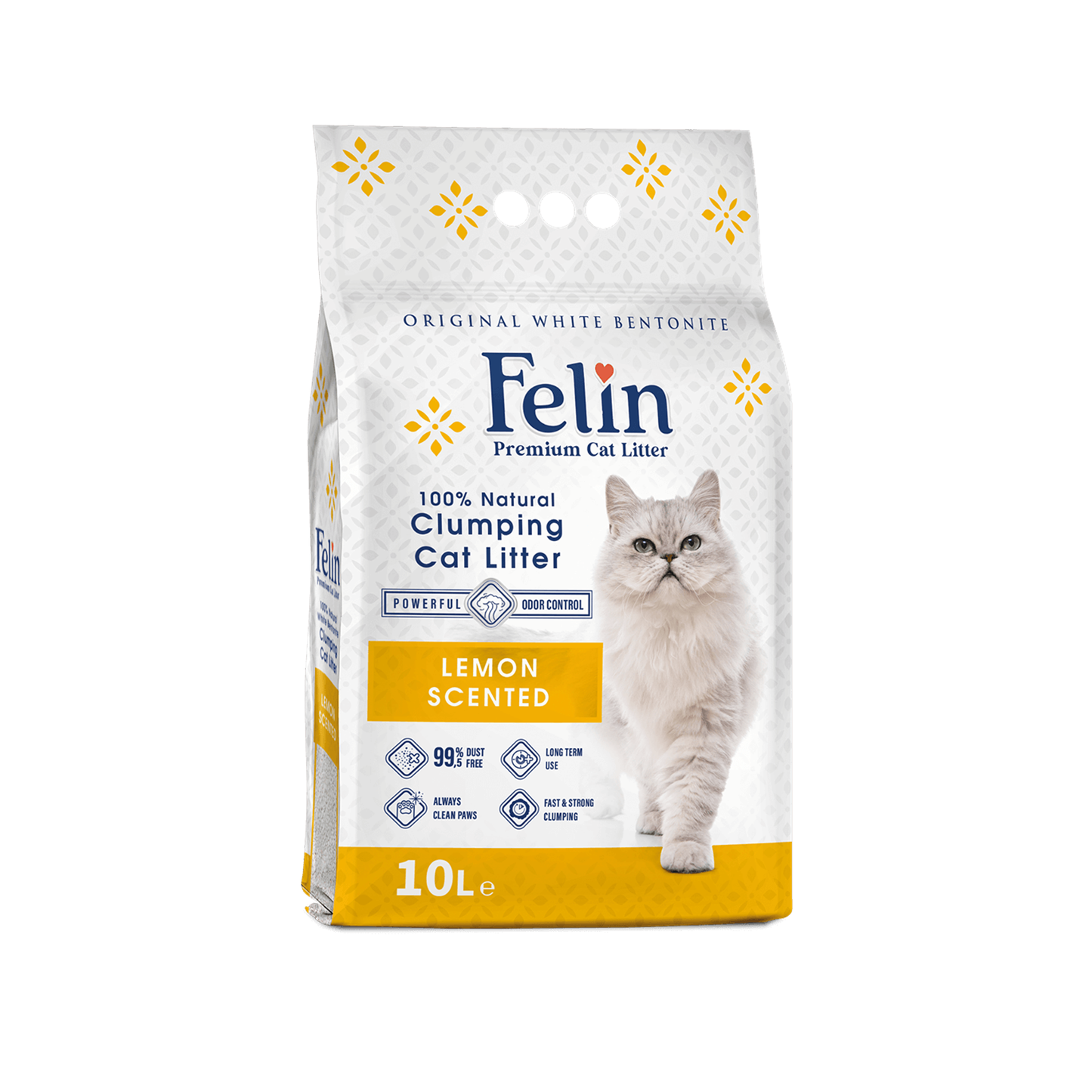 Lettiera In Bentonite 10 LT Limone