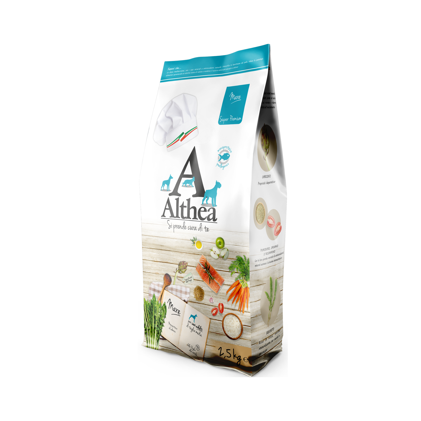Althea Monoproteico Mare 2.5 kg - Super Premium Con Salmone