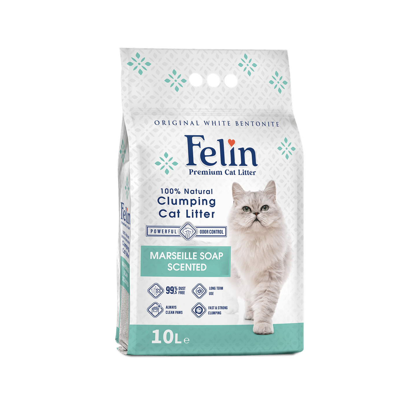 Lettiera In Bentonite 10 LT Sapone Di Marsiglia