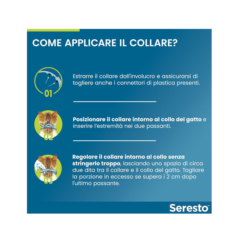 Seresto Collare Antiparassitario per Gatti