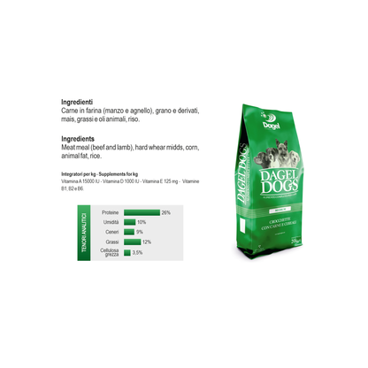 Dagel Dogs 20 kg - Medium