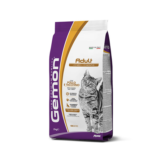 Gemon Adult con Pollo e Tacchino 7 KG