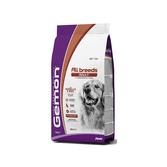 Gemon All Breeds Adult con Agnello e Riso 15 KG