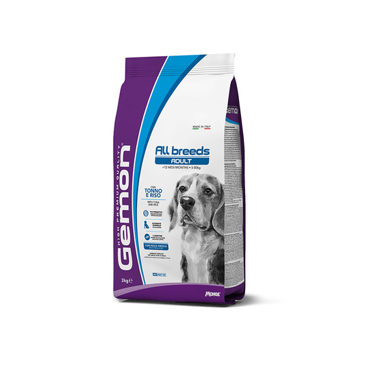 Gemon All Breeds Adult con Tonno e Riso 15 KG