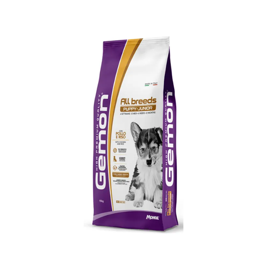 Gemon All Breeds Puppy & Junior con Pollo e Riso 3 KG