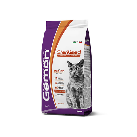 Gemon Sterilised con Tacchino 7 KG