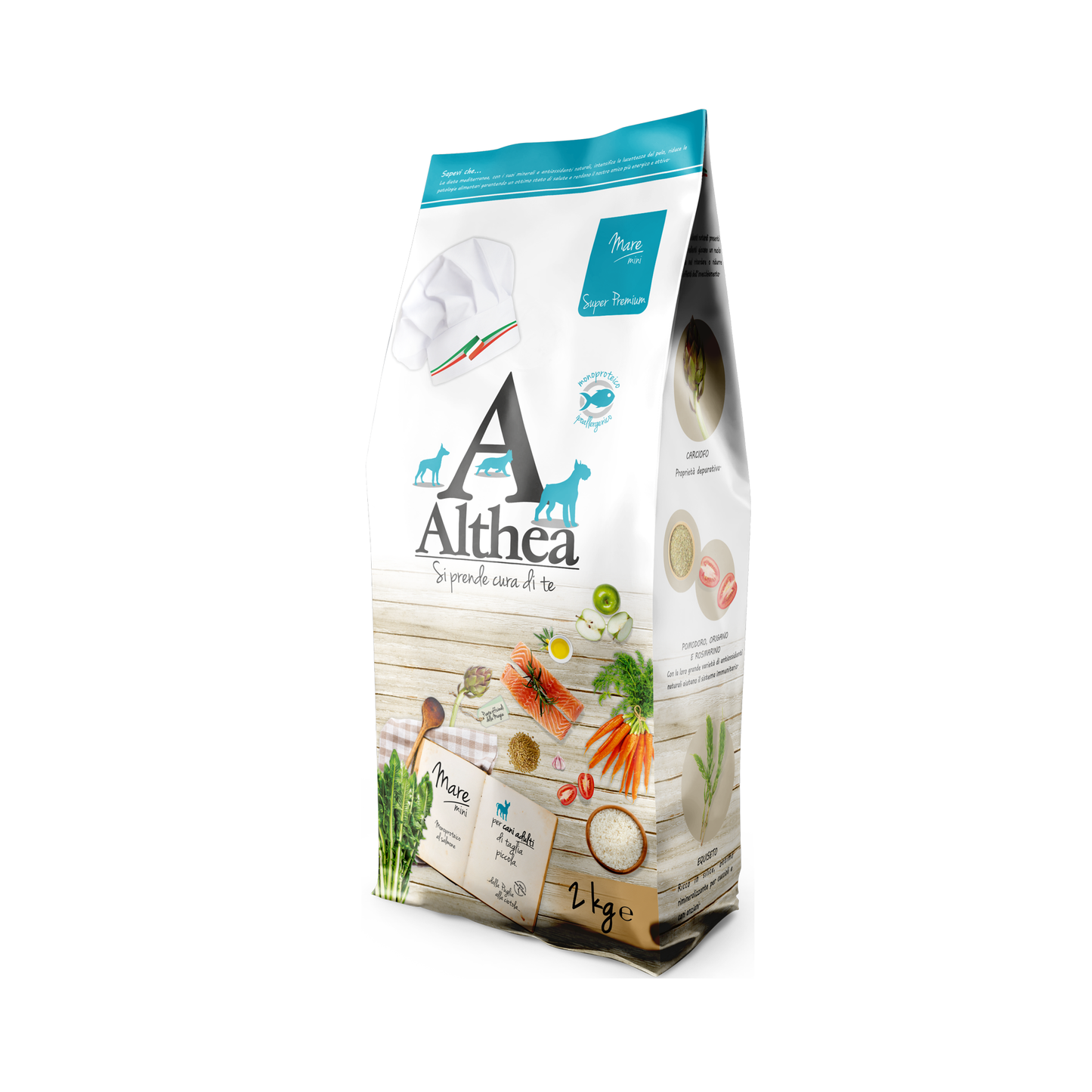 Althea Monoproteico Mare 2 kg - Super Premium Con Salmone