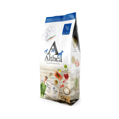 Althea Mare E Monti  2 kg – Super Premium Con Manzo Pollo Agnello E Salmone