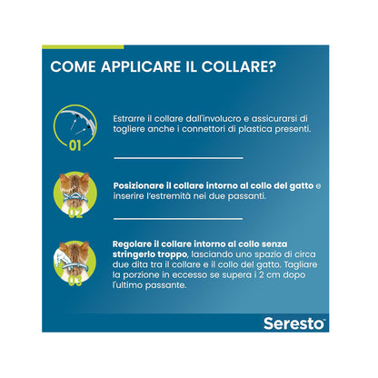 Seresto Collare Antiparassitario per Gatti
