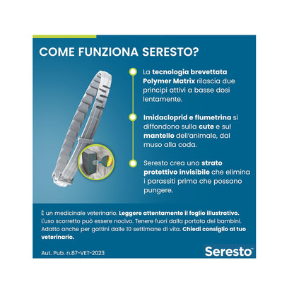 Seresto Collare Antiparassitario per Gatti