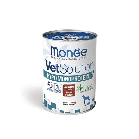 Monge VetSolution Hypo Monoprotein Agnello 400 gr